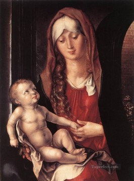 Virgin and Child before an Archway Albrecht Durer Oil Paintings